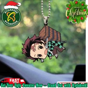 Cute Anime Demon Slayer Tanjiro Xmas Tree Decorations Christmas Gift Ornament 2025 Gift