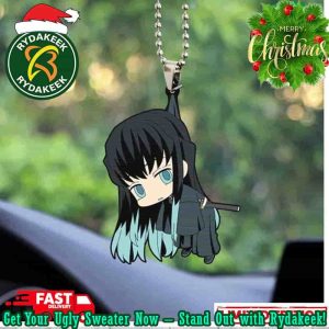 Cute Anime Demon Slayer Tokito Muichiro Xmas Tree Decorations Ornament 2025 Gift