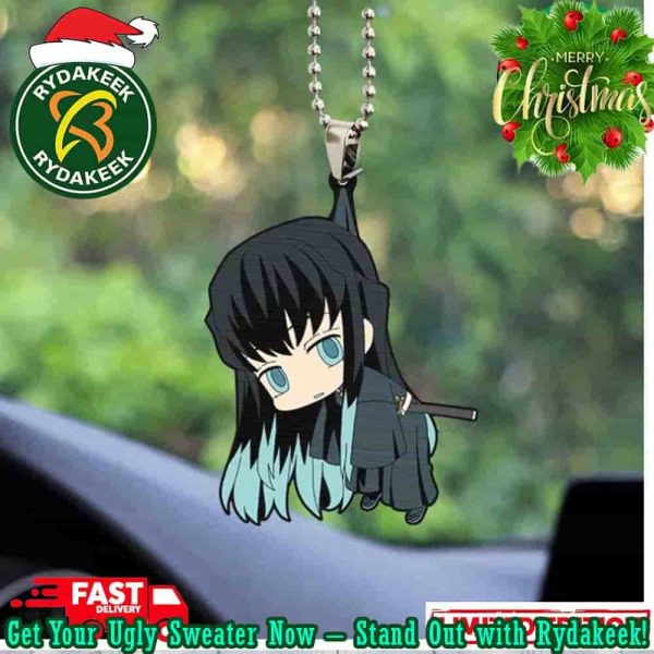 Cute Anime Demon Slayer Tokito Muichiro Xmas Tree Decorations Ornament 2025 Gift