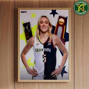 Dallas Wings’ Paige Bueckers Wins 2025 Kia WNBA Rookie Of The Year Award Home Decor Poster Canvas