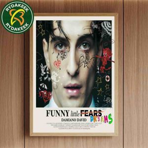 Damiano David Release Funny Little Fears Dreams Album On September 2025 Home Decor Poster Canvas