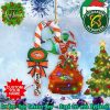 Detroit Lions NFL x Grinch Custom Name Candy Cane Christmas Tree Decorations Ornament