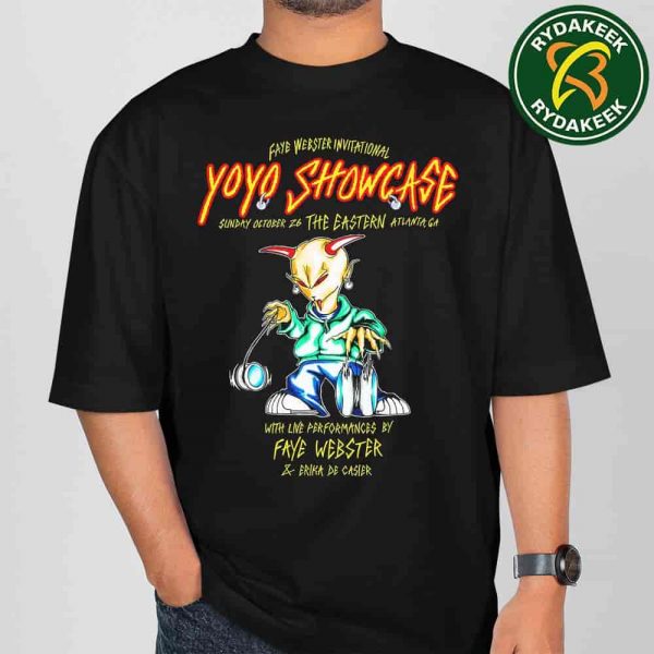 Faye Webster Invitational Yoyo Showcase Atlanta Ga October 26 At The Eastern T-Shirt