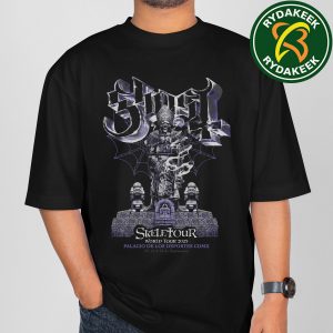 Ghost Skeletour World Tour 2025 In Mexico City, Mexico Palacio De Los Deportes Mexico On September 23-24-25 Merch T-Shirt
