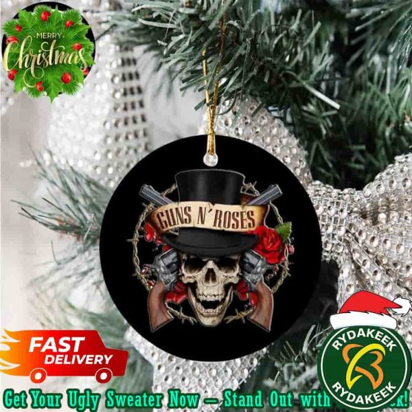 Guns N Roses Appetite For Destruction Christmas Gift Tree Decorations Ornament