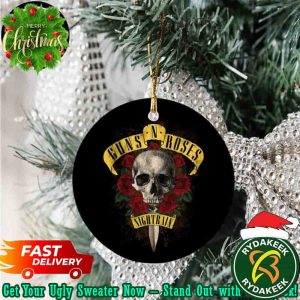 Guns N Roses Nightrain Christmas Gift Tree Decorations Ornament