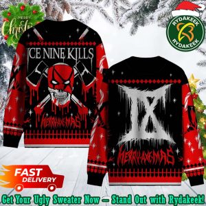 Ice Nine Kills Kill The Impericon Chirstmas Gifts Xmas For Family And Friends Ugly Sweater