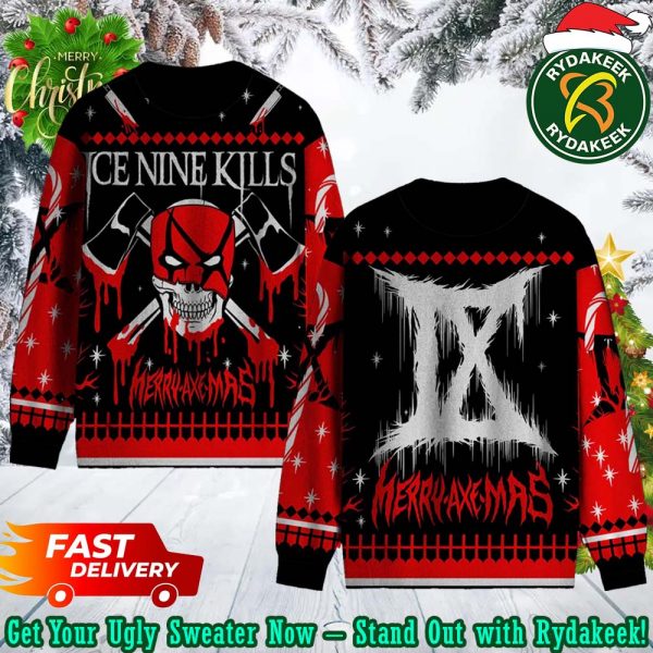 Ice Nine Kills Kill The Impericon Chirstmas Gifts Xmas For Family And Friends Ugly Sweater