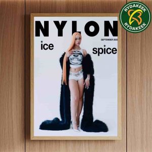 Ice Spice Cover Nylon Magazine Special Issue September 2025 Home Decor Poster Canvas