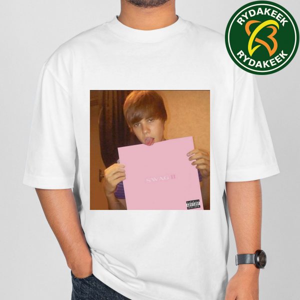Justin Bieber Swag II Advisory 2025 White T-Shirt