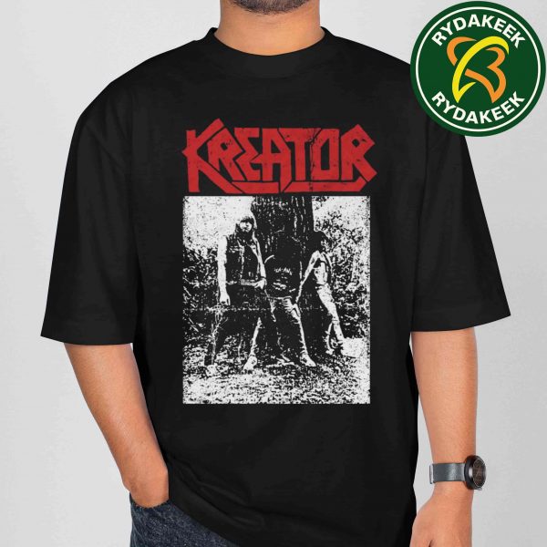 Kreator Event Tour 2025 Vintage Photo Merch T-Shirt