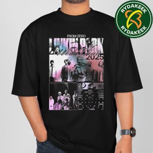 Linkin Park Unisex Adult Zero Official Merch Box Collage 2025 T-Shirt