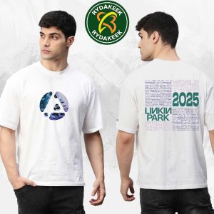 Linkin Park Unisex Adult Zero Official Merch Logo Tour T-Shirt