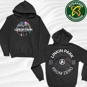 Linkin Park Unisex-Adult Zero Official Merch Silhouettes Tour 2025 Hoodie Shirt
