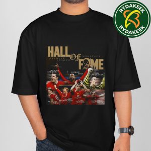 Manchester United Hall Of Fame Premier League Nominees 7 Former Reds T-Shirt
