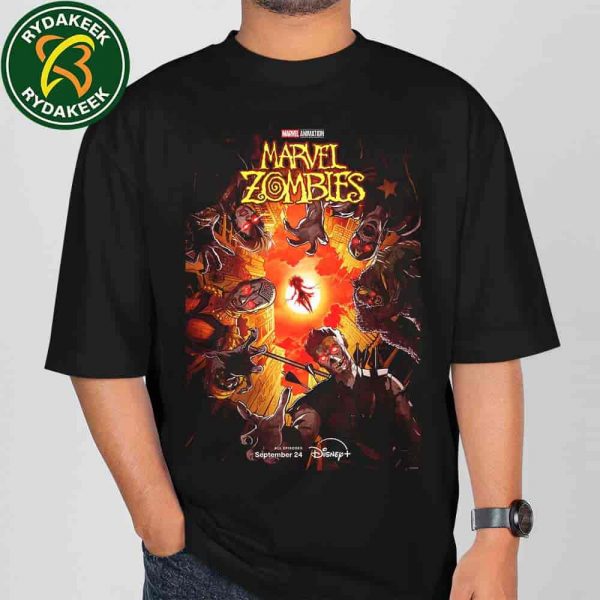 Marvel Animation Marvel Zombies Long Live The Dead All Episodes September 24 On Disney Plus T-Shirt