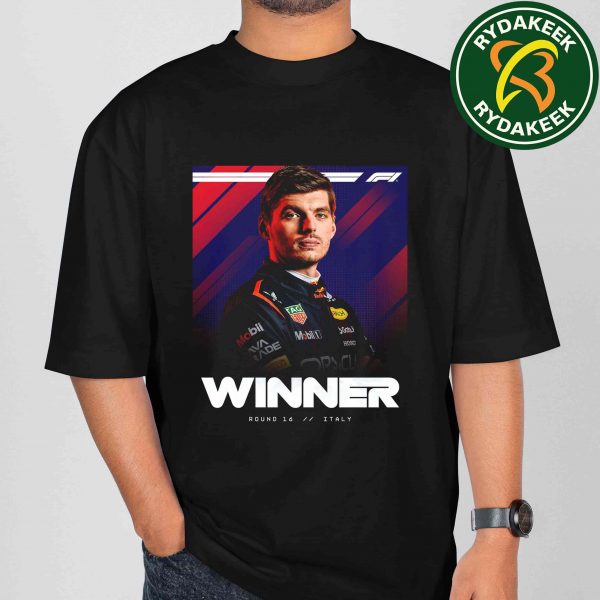Max Verstappen Win The Italian Grand Prix The F1 2025 Season T-Shirt