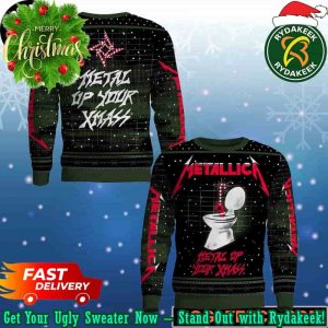 Metallica Metal Up Your Xmas Christmas Gifts 2025 Xmas For Family And Friends Ugly Sweater