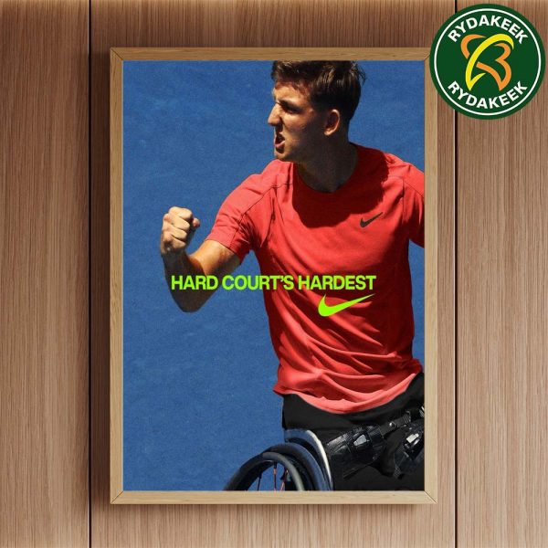 Nike X Niels Vink Hard Court’s Hardest Just Do It 2025 Home Decor Poster Canvas