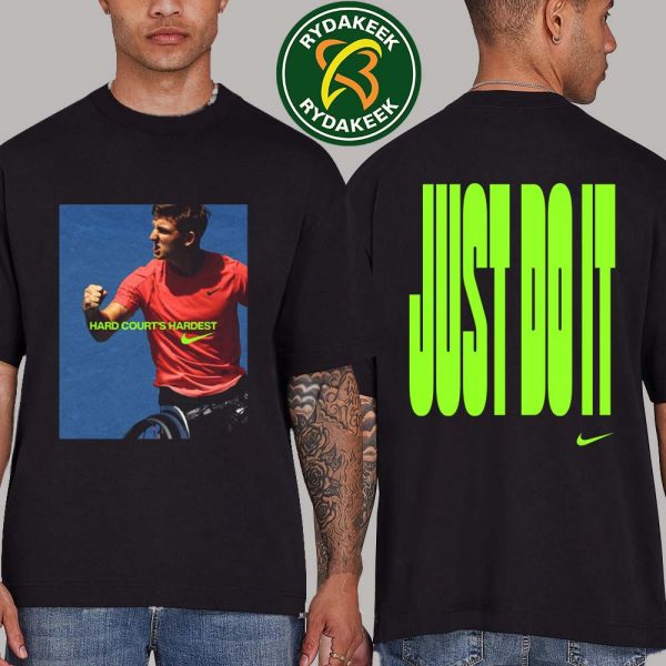 Nike X Niels Vink Hard Court’s Hardest Just Do It 2025 Two Sided T-Shirt