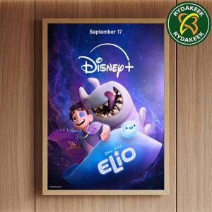 Official Poster Elio Coming To Disney Plus On September 17th 2025 Home Decor Poster Canvas