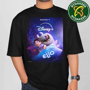 Official Poster Elio Coming To Disney Plus On September 17th 2025 Merchandise Unisex T-Shirt