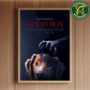 Official Poster Good Boy Trust His Instincts Release On October 3 2025 Home Decor Poster Canvas