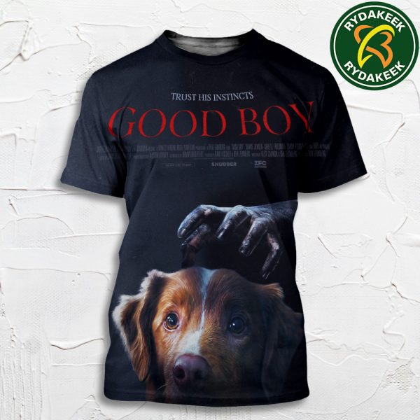 Official Poster Good Boy Trust His Instincts Release On October 3 2025 All Over Print T-Shirt