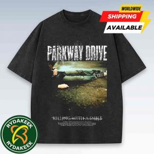 Parkway Drive Killing With A Smile Merchandise Washed T-Shirt
