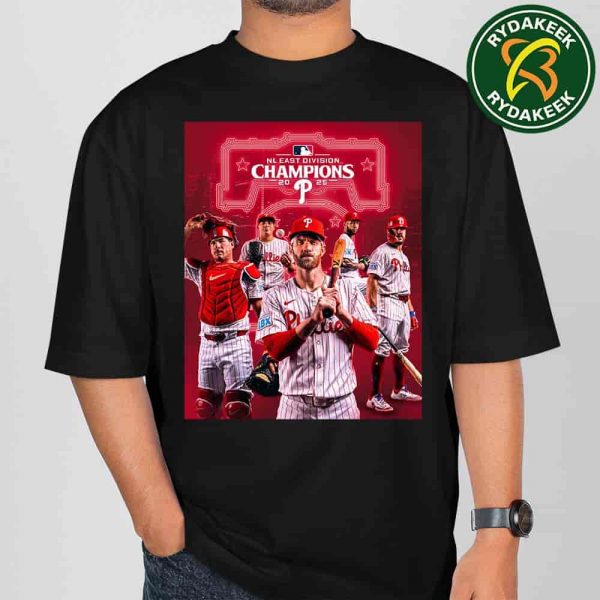 Philadelphia Phillies Back-To-Back MLB The National East Division Champions 2025 Unisex T-Shirt
