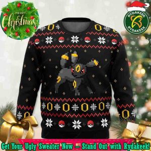 Ring Of Umbreon Pokemon Ugly Christmas Sweater