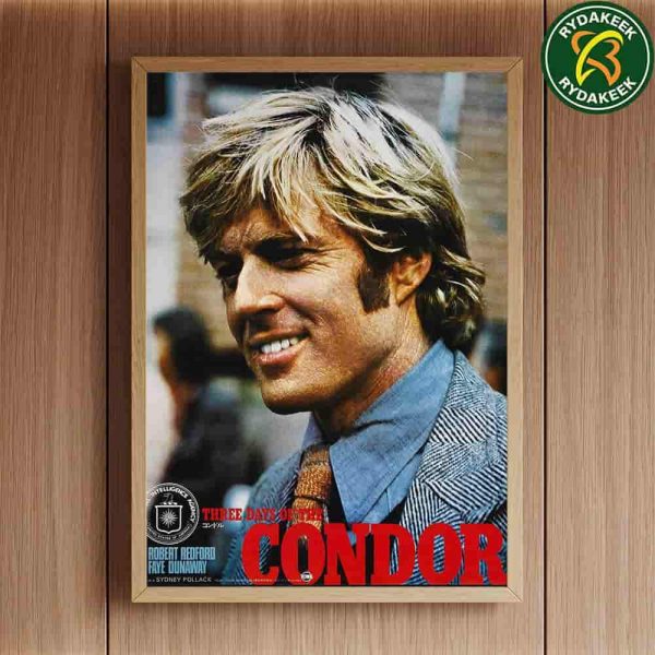 Robert Redford Three Days Of The Condo Home Decor Poster Canvas