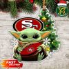 Atlanta Falcons X Snoopy Christmas Tree Decorations Ornament