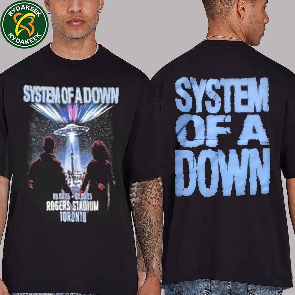 System Of A Down Event Tee In Toronto Canada On Sept 3-5 2025 At Rogers Stadium Merchandise Unisex T-Shirt