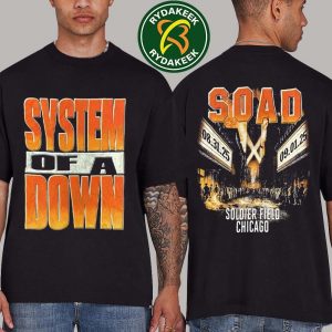 System Of A Down In Chicago At Soldier Field On August 31 – September 1 2025 Big Orange Logo Unisex T-Shirt