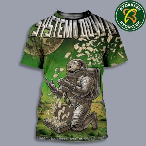 System Of A Down In Chicago At Soldier Field On August 31 – September 1 2025 Soylent Green Edition  All Over Print Shirt
