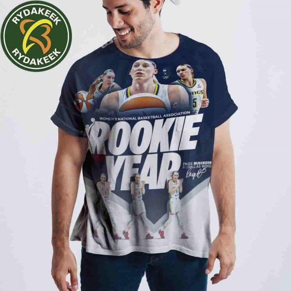 The 2025 WNBA Rookie Of The Year Paige Bueckers All Over Print Shirt