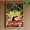 The Offspring Supercharged Worldwide In 25 Tour In Wheatland, CA At Toyota Amphitheatre On August 31 2025 Home Decor Poster Canvas