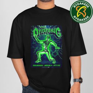 The Offspring Supercharged Worldwide In 25 Tour In Wheatland, CA At Toyota Amphitheatre On August 31 2025 T-Shirt