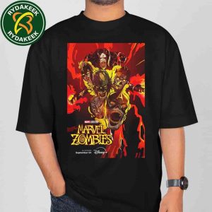 The Queen Of The Dead Marvel Zombies Four Part Animated Event Premieres September 24 On Disney Plus T-Shirt