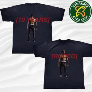 Travis Scott Rodeo 10-Yr Anniversary Collection Action Figure T-Shirt