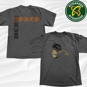Travis Scott Rodeo 10-Yr Anniversary Collection CPFM Track 8 Tee T-Shirt
