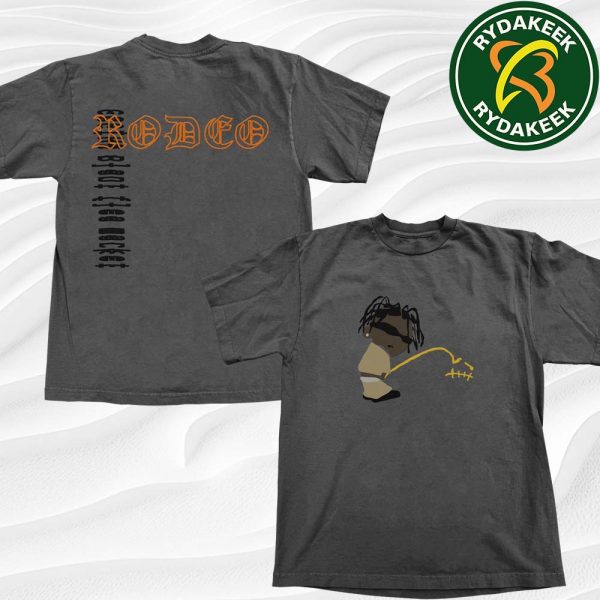 Travis Scott Rodeo 10-Yr Anniversary Collection CPFM Track 8 Tee T-Shirt