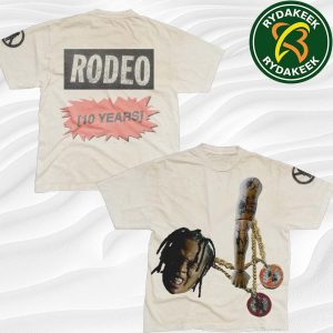 Travis Scott Rodeo 10-Yr Anniversary Collection Chain Tee All Over Print Shirt