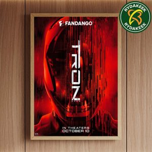 Tron Ares In Theaters On October 10 Fandango 2025 Home Decor Poster Canvas