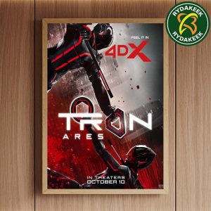 Tron Ares In Theaters On October 10 IMAX 4DX NIN 2025 Home Decor Poster Canvas