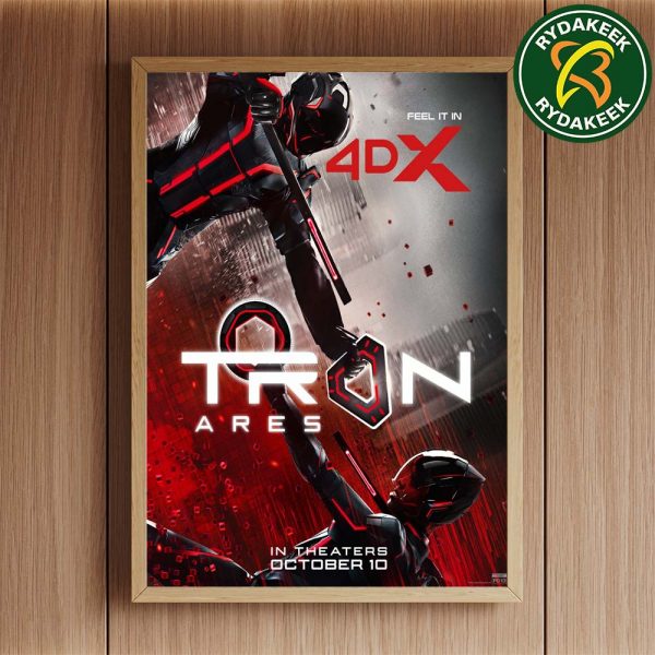 Tron Ares In Theaters On October 10 IMAX 4DX NIN 2025 Home Decor Poster Canvas