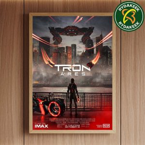 Tron Ares In Theaters On October 10 IMAX NIN 2025 Home Decor Poster Canvas