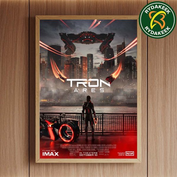 Tron Ares In Theaters On October 10 IMAX NIN 2025 Home Decor Poster Canvas