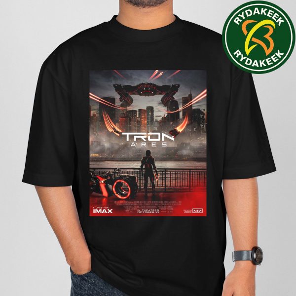 Tron Ares In Theaters On October 10 IMAX NIN 2025 T-Shirt